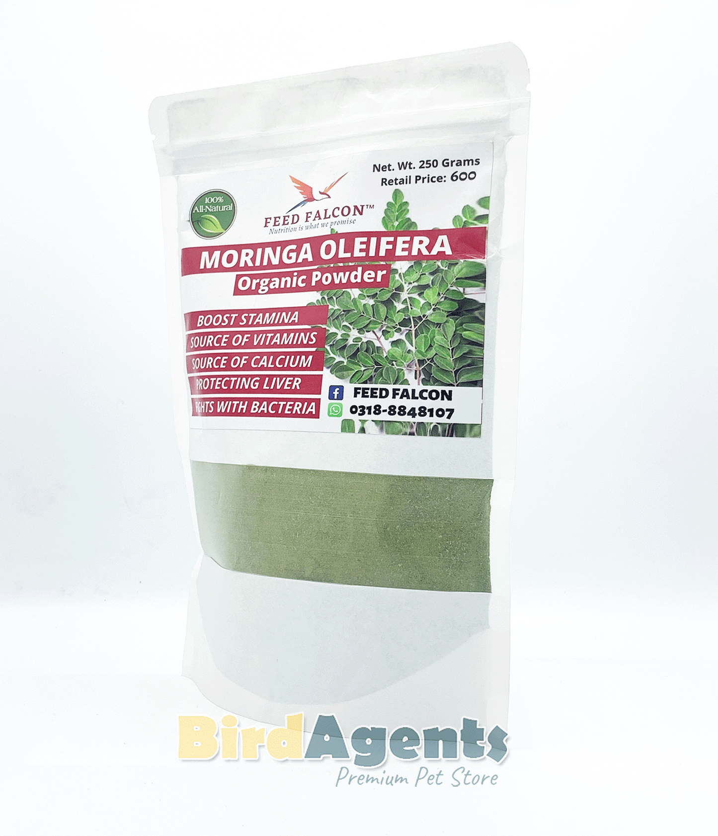 Moringa Leaf Powder - Nutritious Supplement for Birds