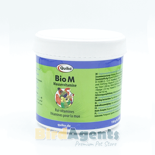 Quiko BIO-M – Moulting Vitamin Supplement for Ornamental Birds