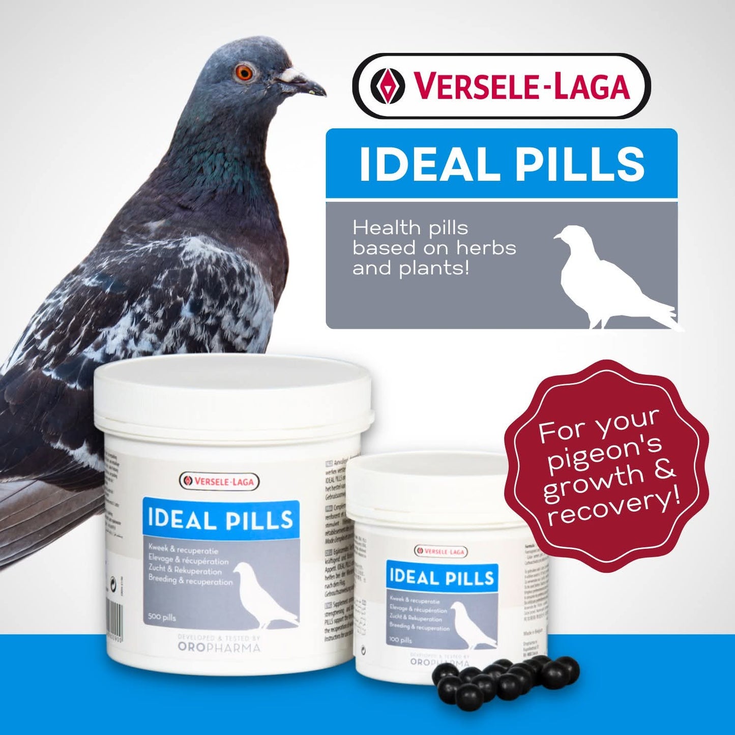 Ideal Pills – Growth & Health Supplement for Pigeons