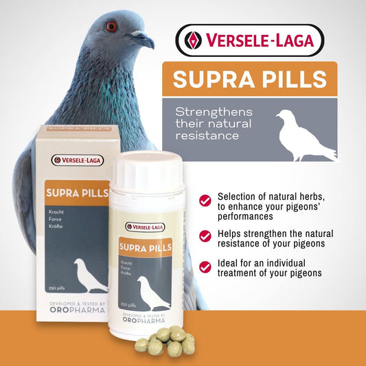 Supra Pills - Boost Pigeons Endurance And Stamina
