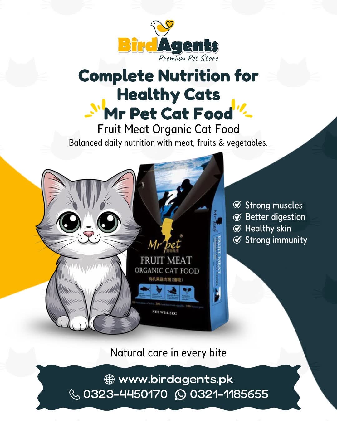 Mr Pet Adut Cat Food