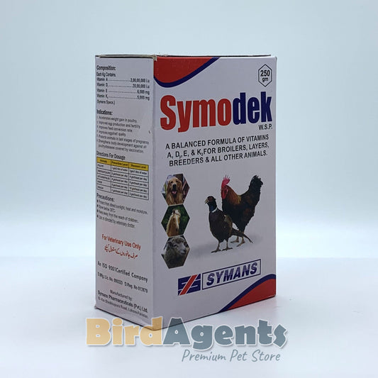 Symodek ADEK – Balanced Vitamin Formula for Birds & Animals