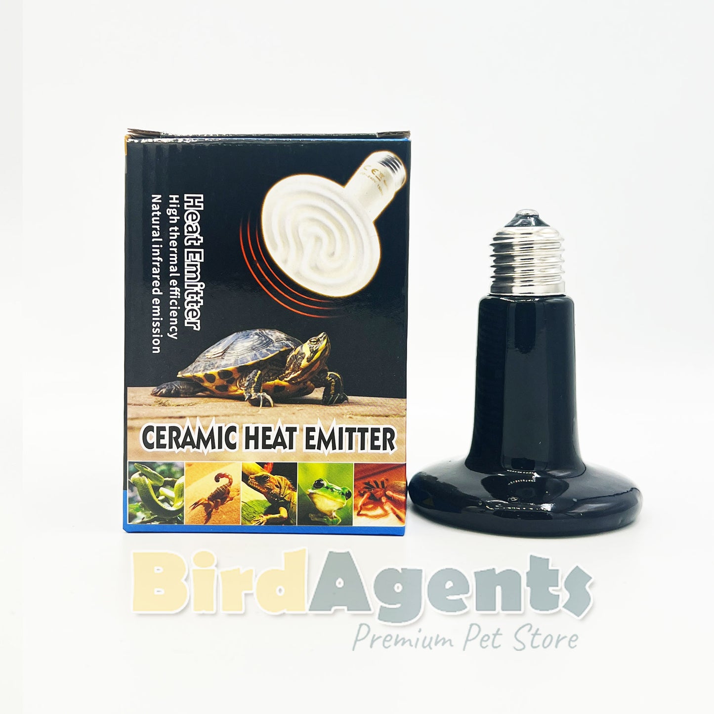 Ceramic Heat Emitter - Provides Heat Without Light