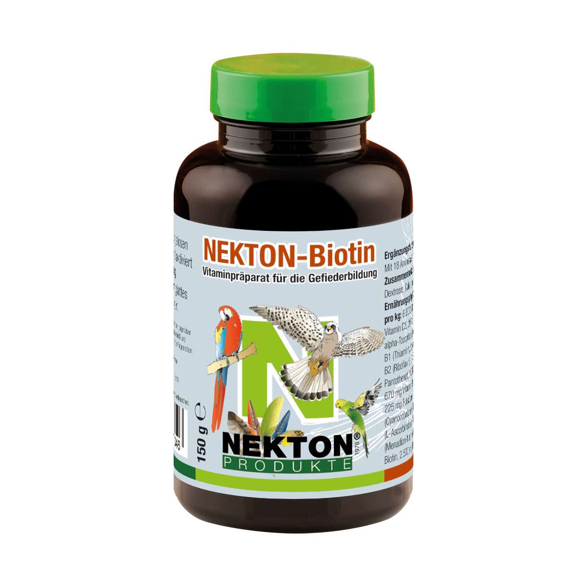 Nekton Biotin - Supports Molting and Feather Regeneration