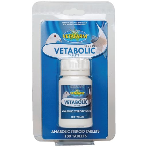 Pigeon Vetabolic Tablets - improve Strength & Stamina in Pigeons