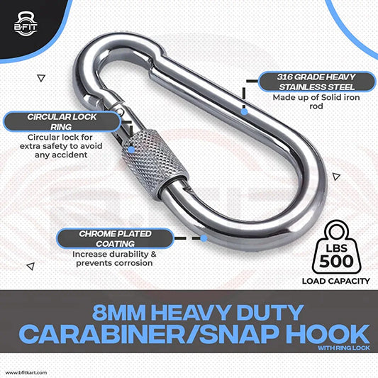 Lock Hook With Screw - High Quality Stainless Steel