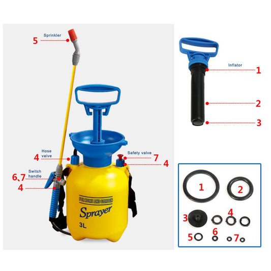 Pressure Spray Pump - Water Sprayer Bottle