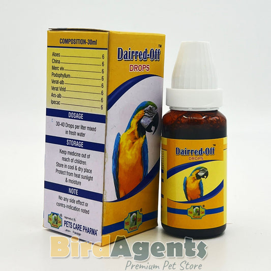 Dairred Off - For Diarrhea & Vomiting in Birds