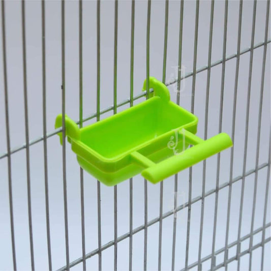 Soft Food Pot With Perch