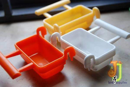 Soft Food Pot With Perch