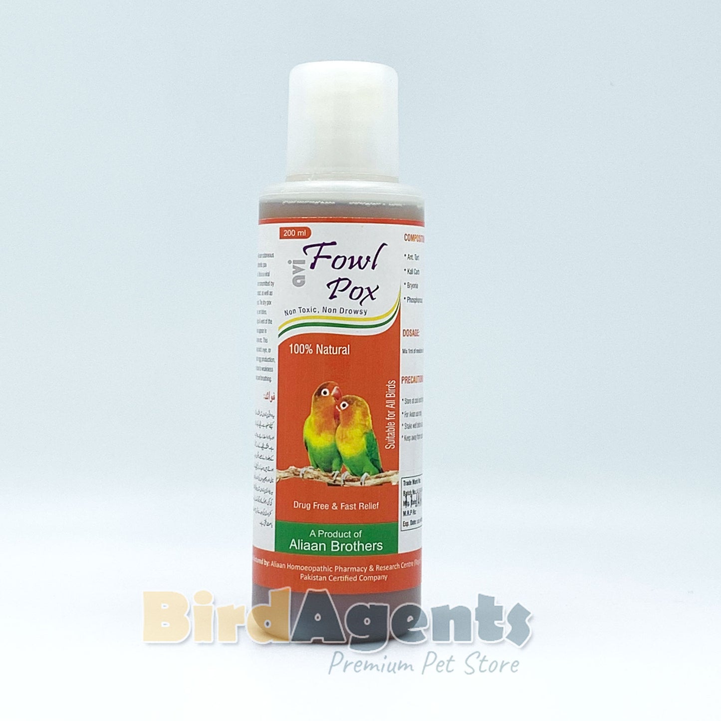 Avi Fowl Pox - Effective Pox Treatment For Birds