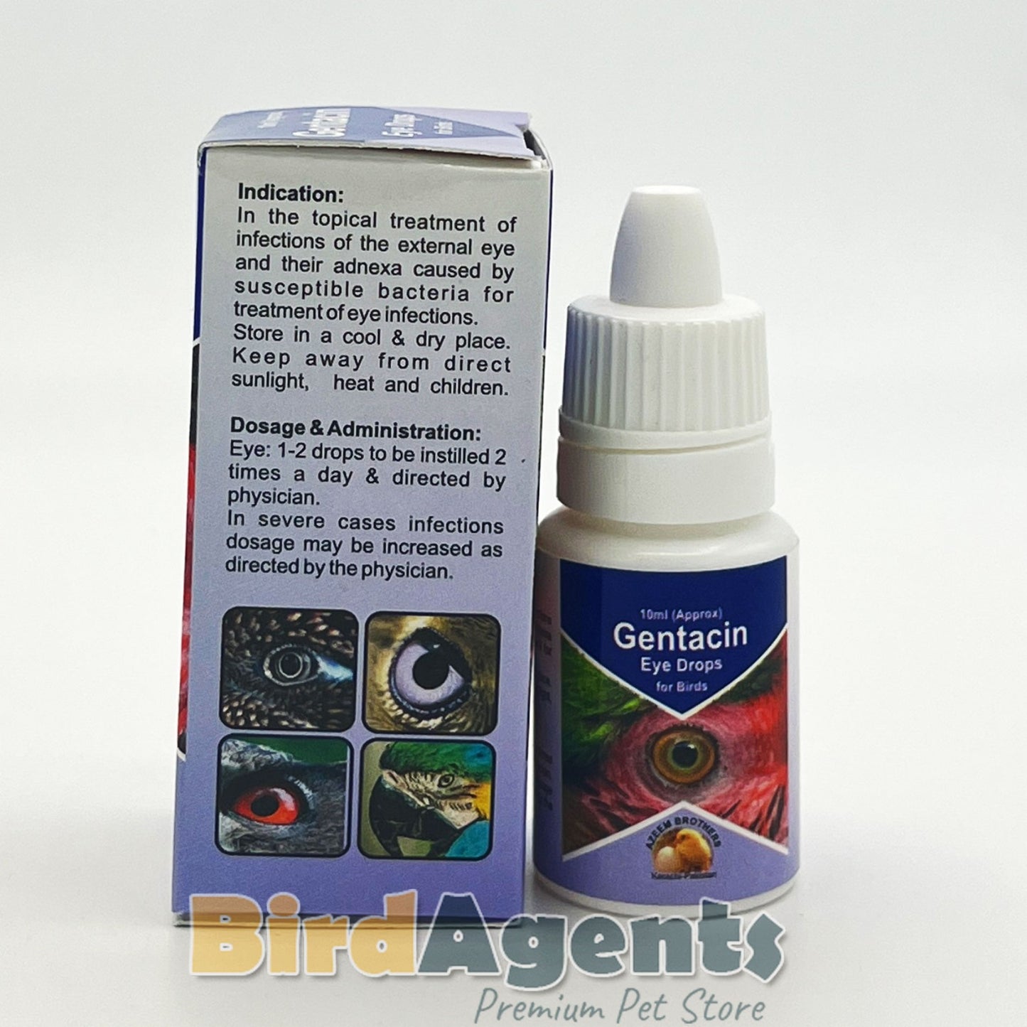 Gentacin Eye Drops - Treatment of Eye infections For Birds