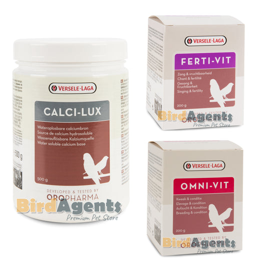 Calcilux, Fertivit,Omnivit (Breeding Formula Loose)