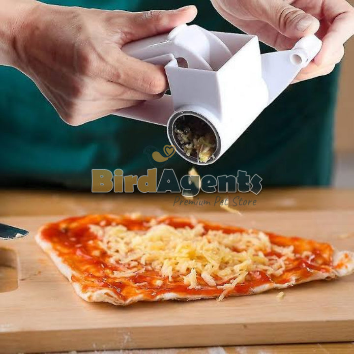 Handheld Rotary Grater - Egg Crusher