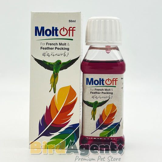 Molt Off – For French Molt & Feather Plucking