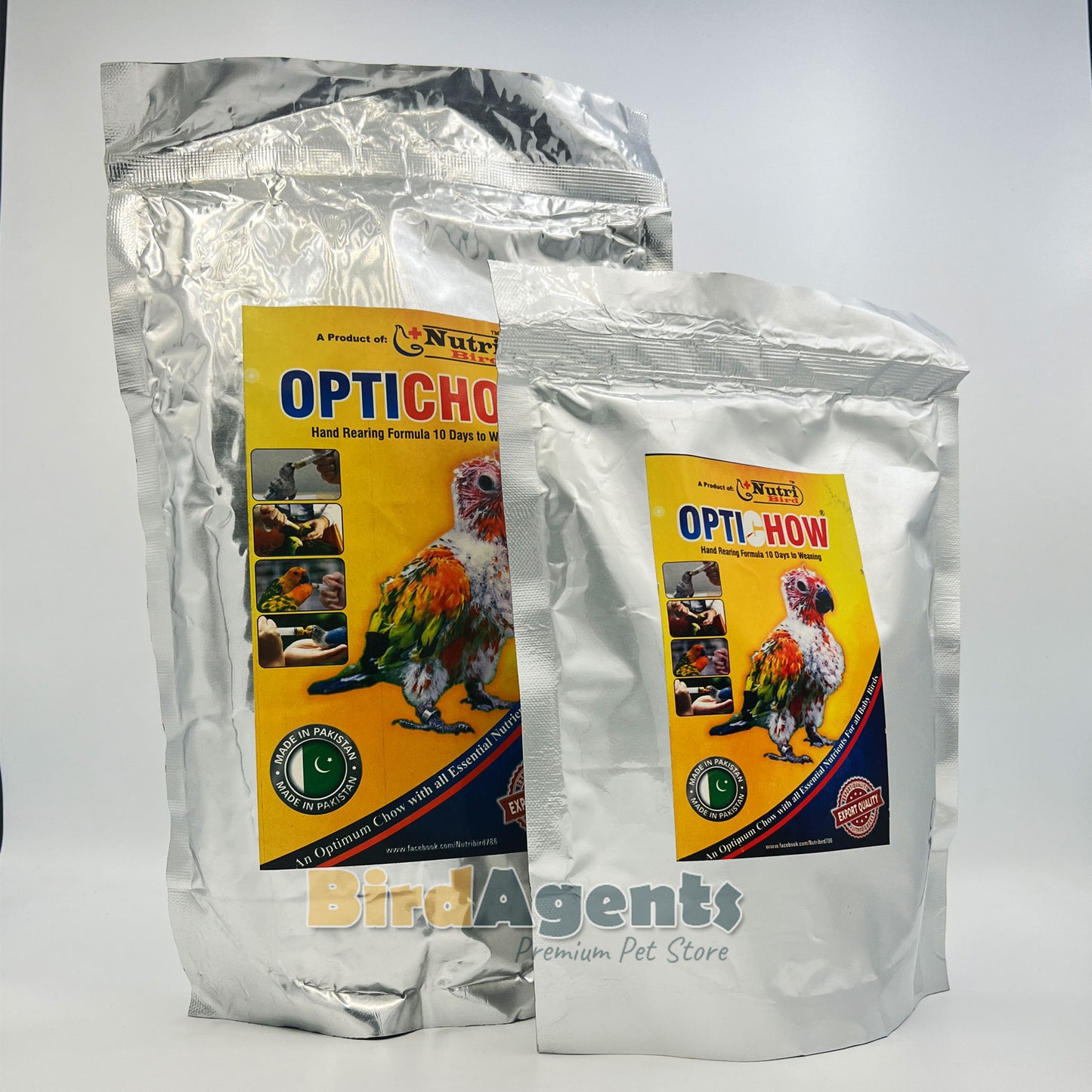 Optichow Hand Feeding Chow – Organic Baby Bird Formula