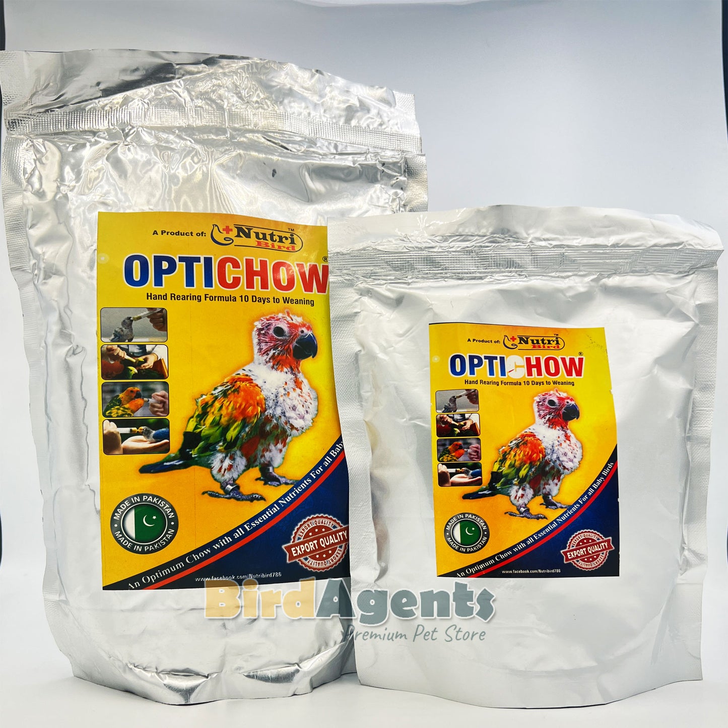 Optichow Hand Feeding Chow – Organic Baby Bird Formula