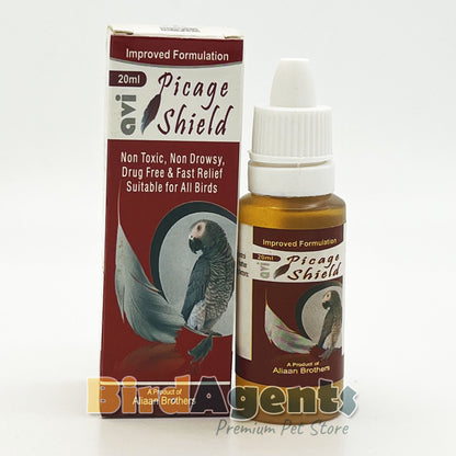 Avi Picage Shield – Feather Plucking Treatment for Birds