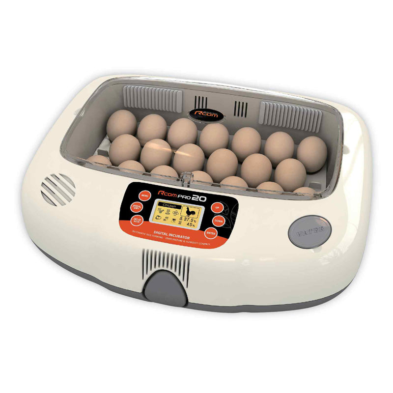 Rcom Pro 20 Egg Incubator - Optimal incubation Conditions – BirdAgents.pk