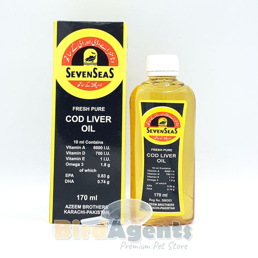 Seven Seas Cod Liver Oil - Omega 3 Supplement for Birds