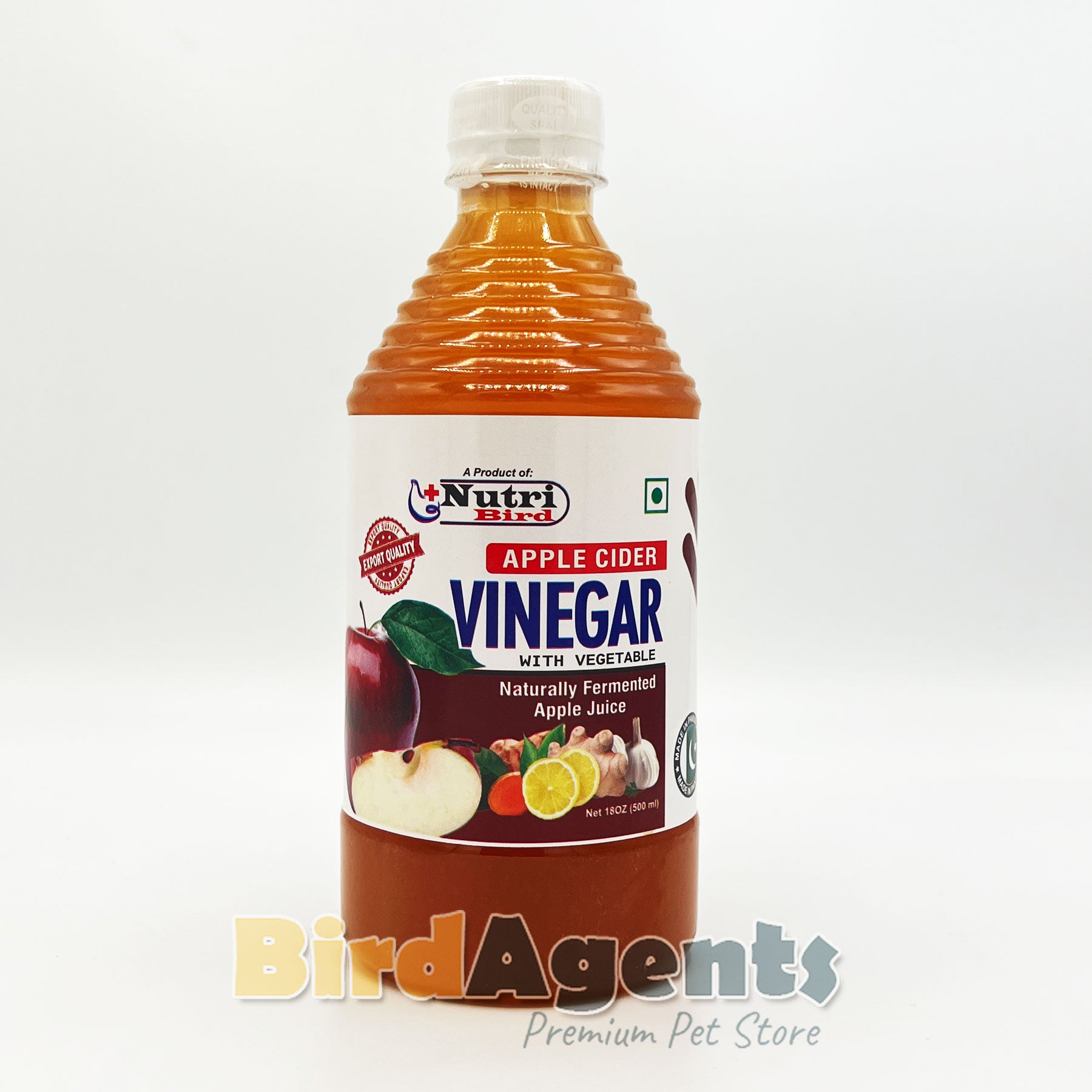 Apple Cider Vinegar With Vegetable For Birds BirdAgents.pk