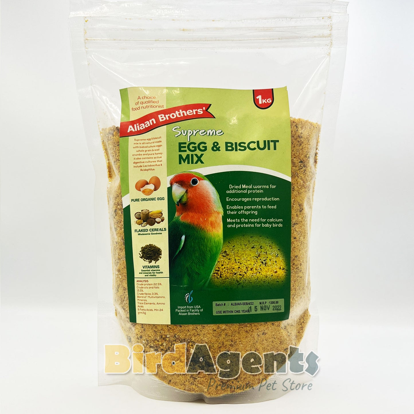 Supreme Egg And Biscuit - Optimal Nutrition Food for Birds