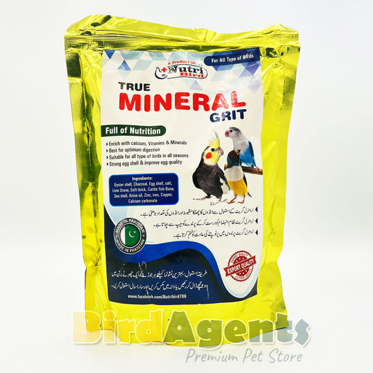 True Mineral Grit - Digestive & Nutritional Support for Birds